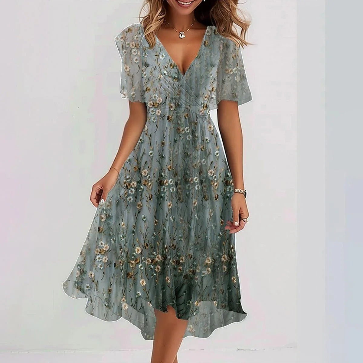 Robe Chiffon Été