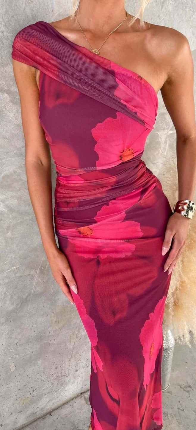 Robe Sexy à Carreaux Dos Nu