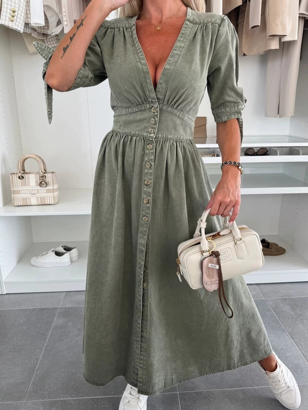 Robe Jean Femme